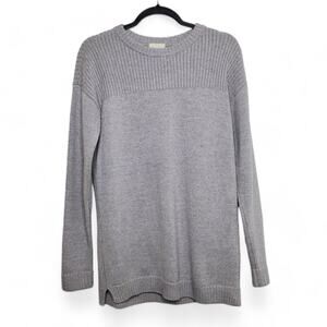 Wilfred Free Aritzia Women's Gray Wool Sweater Size XXS Oversized Pullover Soft